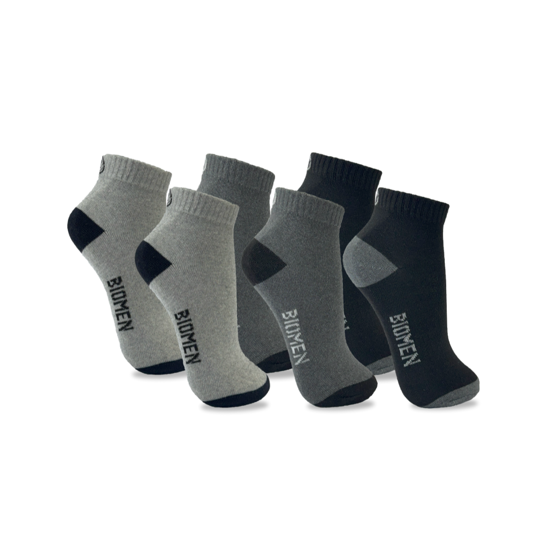 Meia Biomen Cano Curto – Kit 3 Pares