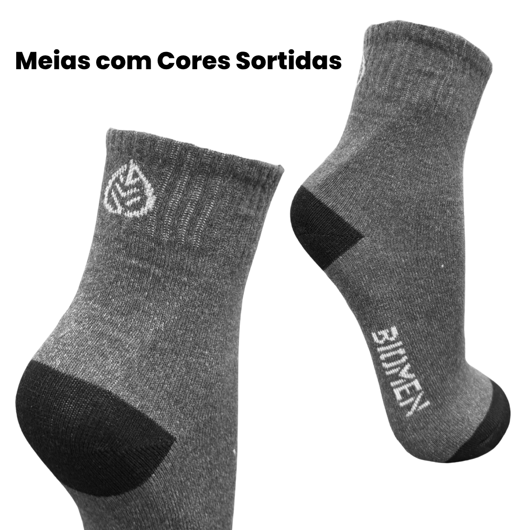 Meia Biomen Cano Longo – Kit 6 Pares - Imagem 9