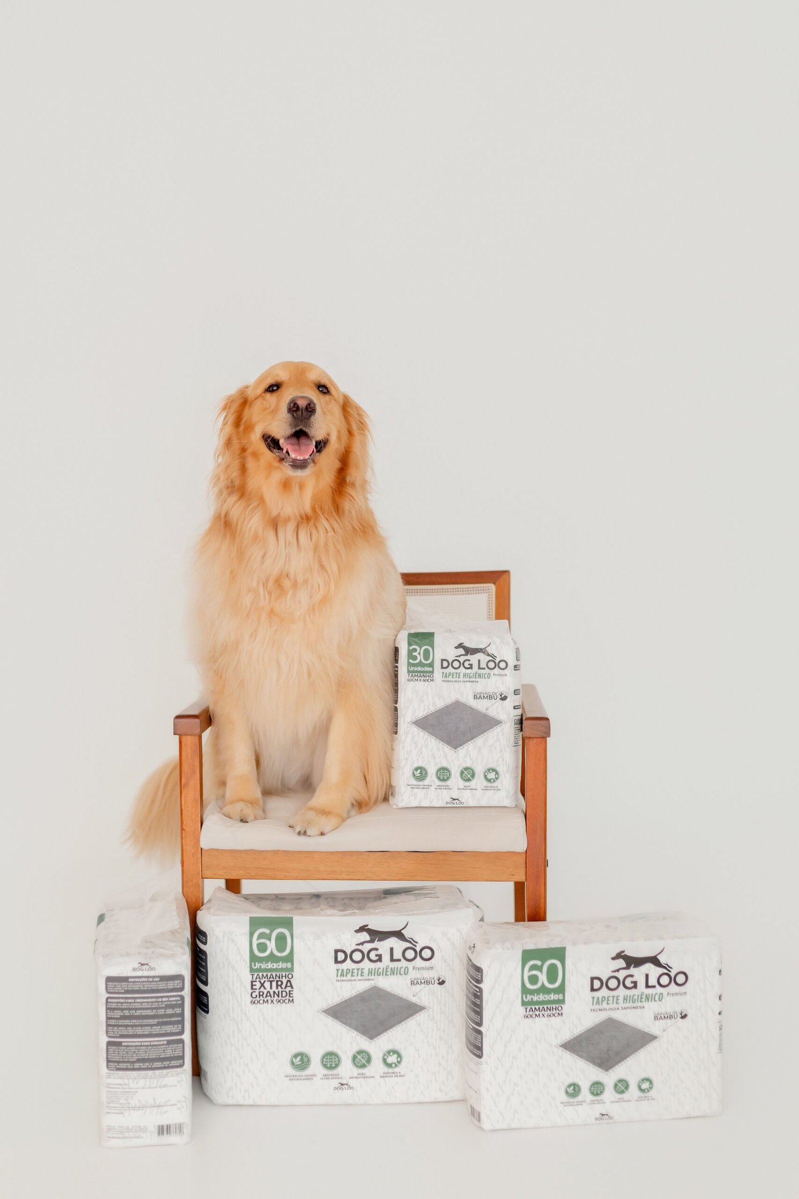 Tapete Higiênico Dog Loo Carvão Ativado 60×60 cm — 60 Unidades - Imagem 8