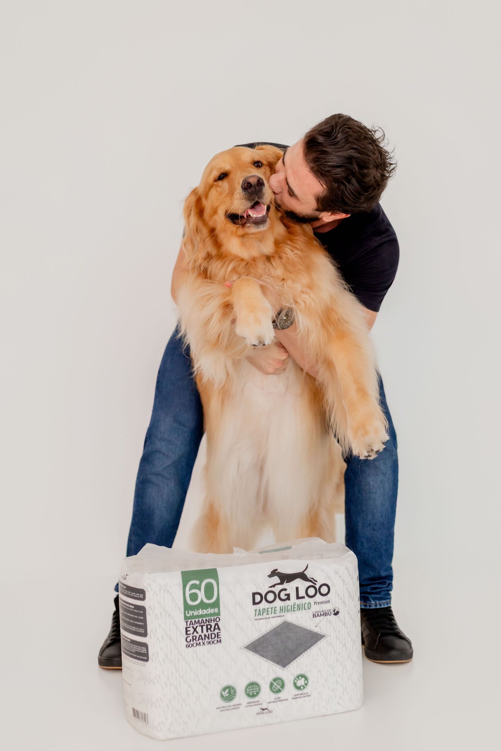 Tapete Higiênico Dog Loo Carvão Ativado 60×90 cm — 60 Unidades - Imagem 5